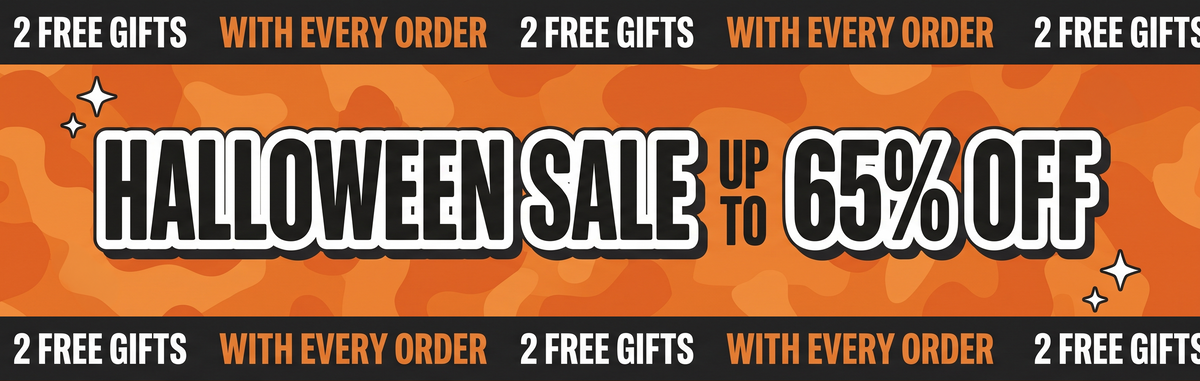 Halloween Sale — Up to 65% Off