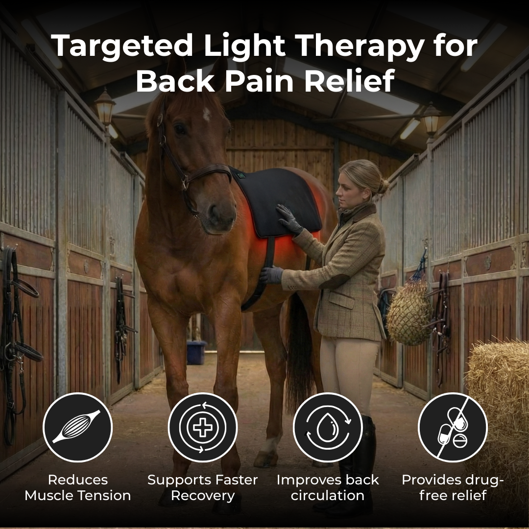 HorseHalo™ Full-Back Red Light Pad