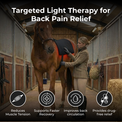 HorseHalo™ Full-Back Red Light Pad