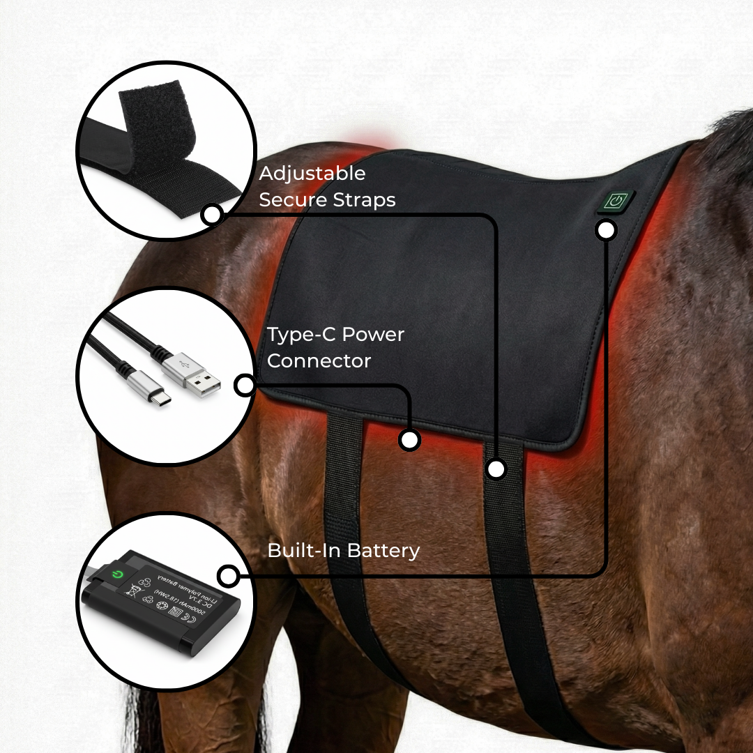 HorseHalo™ Full-Back Red Light Pad