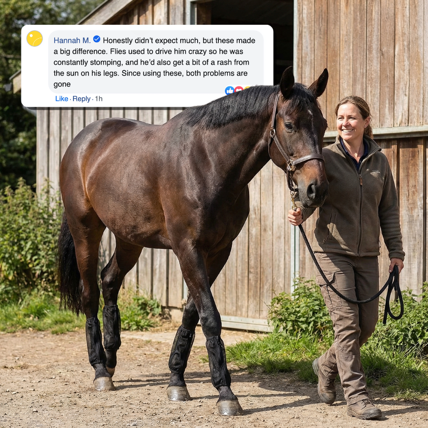 HorseHalo™ Fly Boots - Set of 4