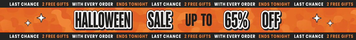 Halloween Sale — Up to 65% Off